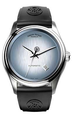 M02-5 Light blue/Rubber Blue Dial