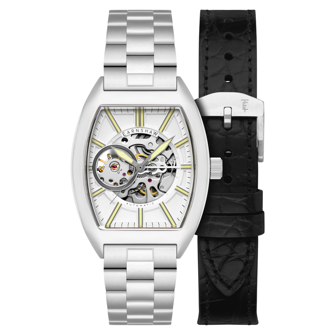 Heritage Beauchamp Skeleton Automatic Silver / Stainless Steel | Silver Dial
