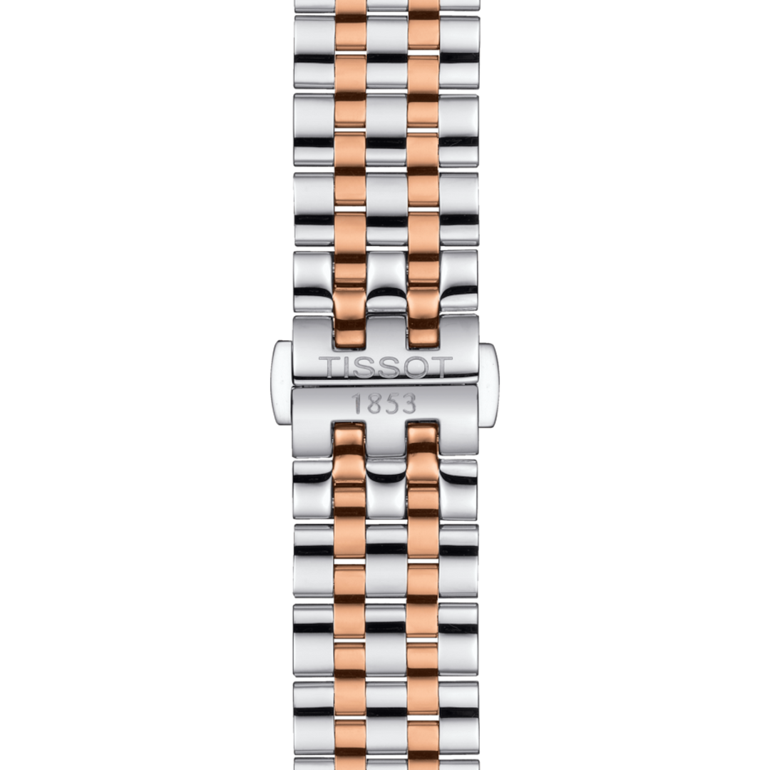 T-Classic Carson Two-Tone Silver Dial