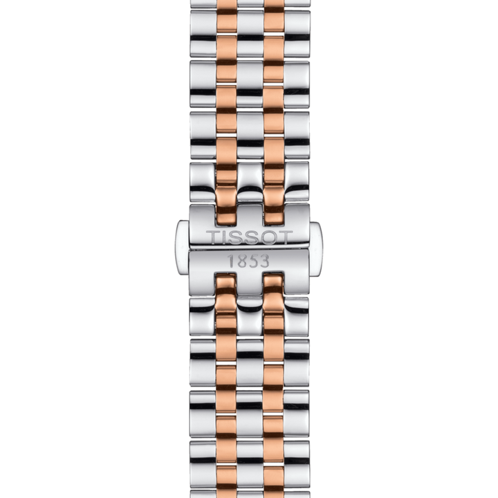 T-Classic Carson Two-Tone Silver Dial
