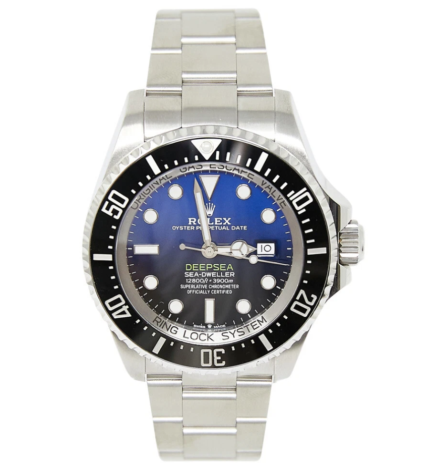 Pre-Owned Rolex Sea-Dweller Deepsea Black & Blue dial 44mm