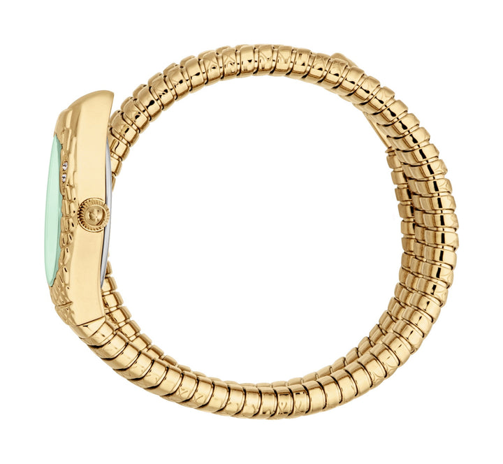Snake 20mm / Dark Green / Gold | Dark Green Dial
