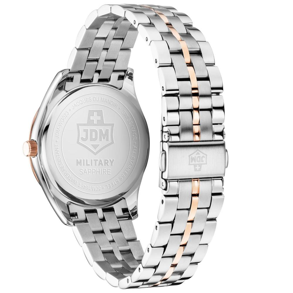 Interlaken Gents Blue dial, two-tone  bracelet Blue Dial