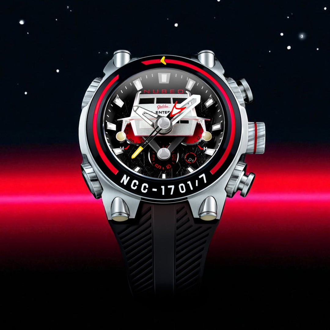 Deimos Chronograph Star Trek Galileo Limited Edition | Black Dial