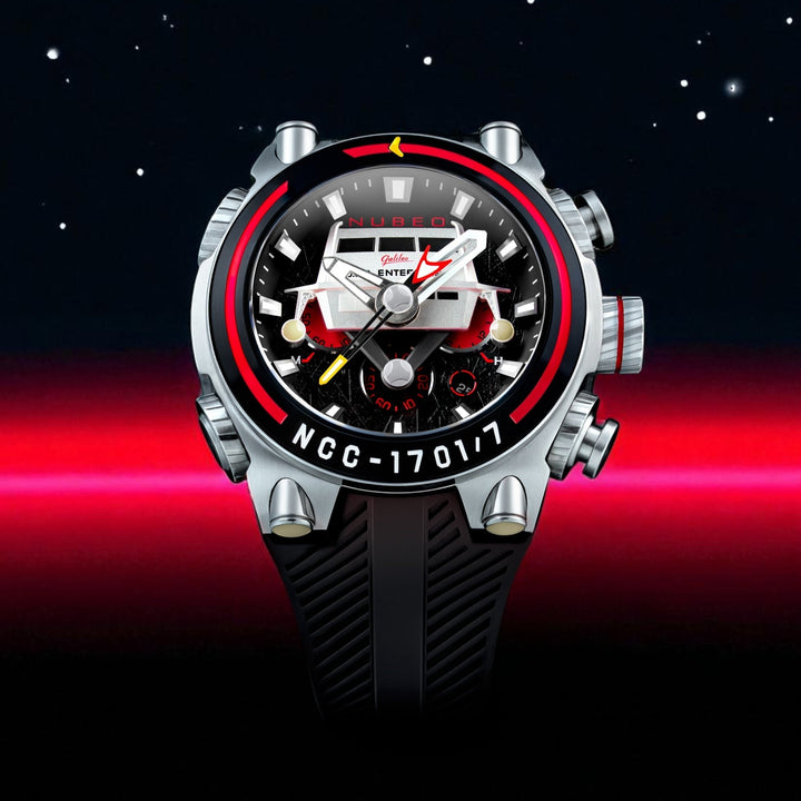Deimos Chronograph Star Trek Galileo Limited Edition | Black Dial