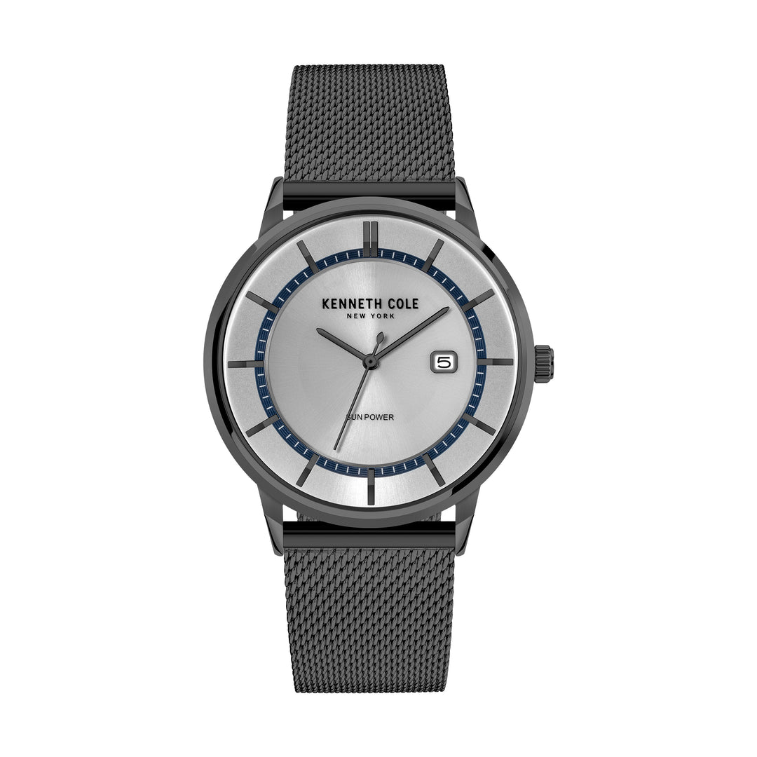 Classic 42 mm / Silver / Blue Silver Dial