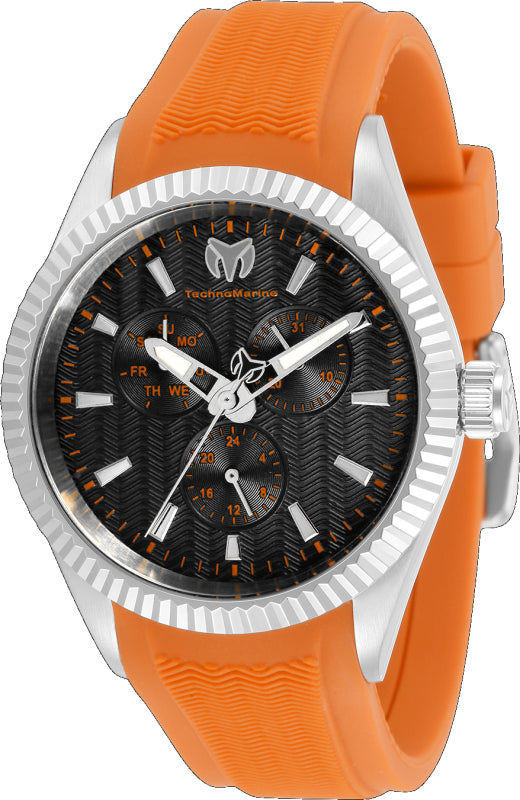 Sea Dream 42mm / Charcoal / Orange Charcoal Dial