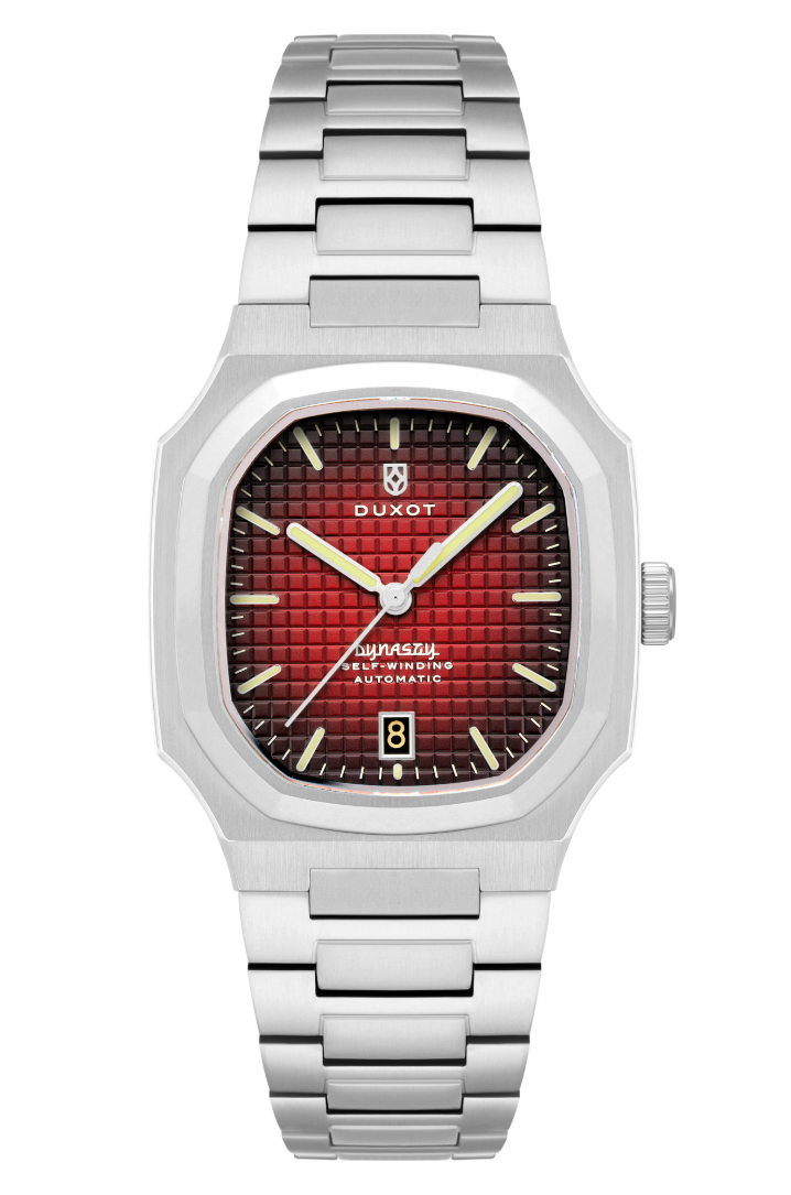 Colmar Red / Stainless Steel | Red Dial