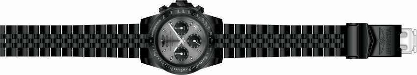 Speedway Chronograph Grey-Black Two-Tone Dial / Black Stainless Steel Bracelet G