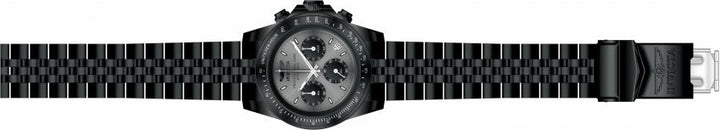 Speedway Chronograph Grey-Black Two-Tone Dial / Black Stainless Steel Bracelet G