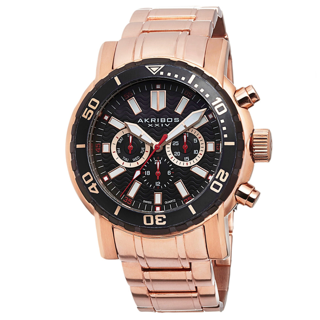 BLACK MEN'S WATCH Black