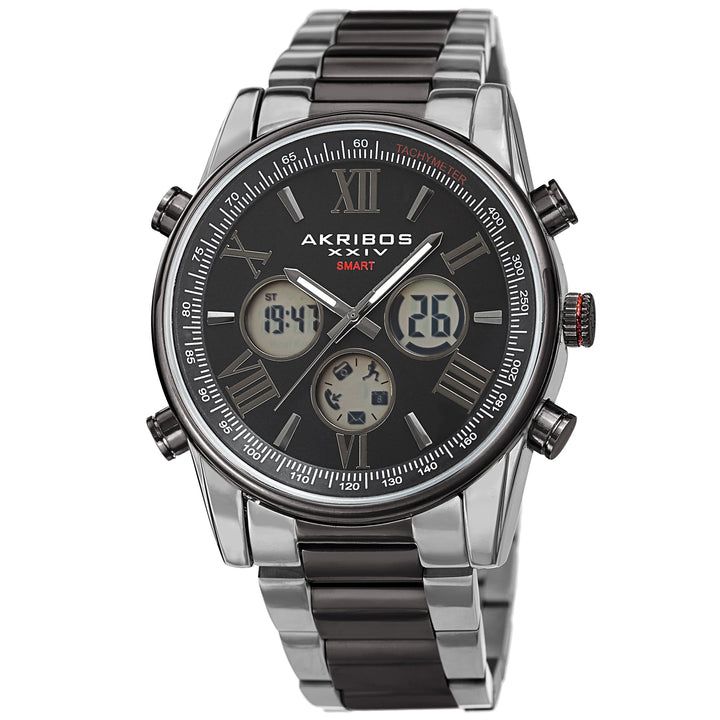 AK1095TTB-Sport Black/Stainless Steel | Black Dial