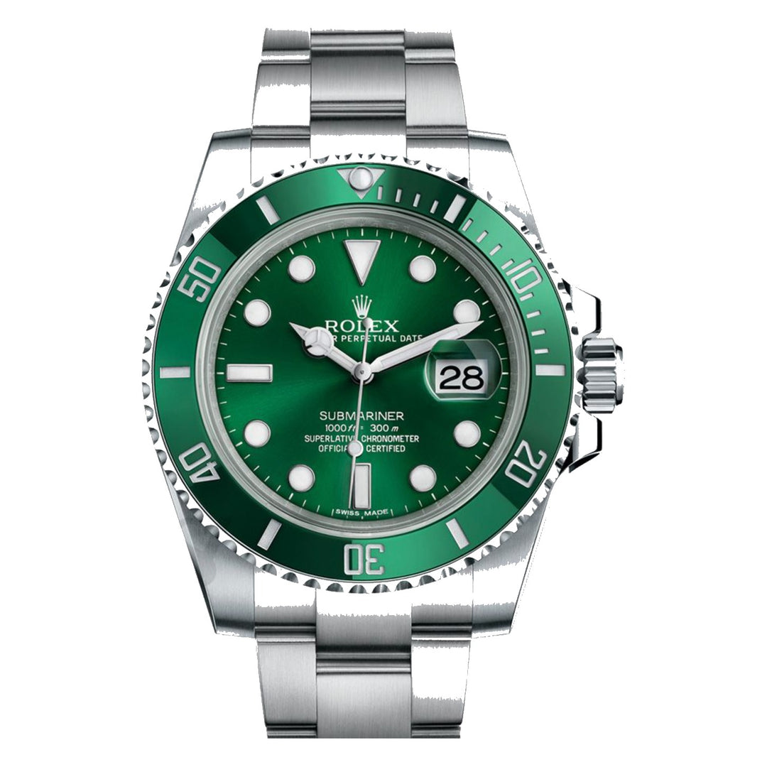 Rolex Submariner Hulk 116610LV 40mm green dial green bezel