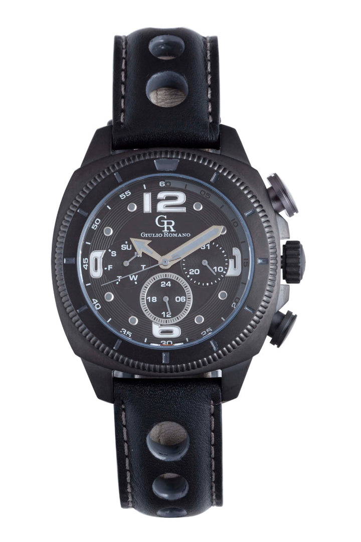 Pescara Black-Black gray chronograph | Black Dial