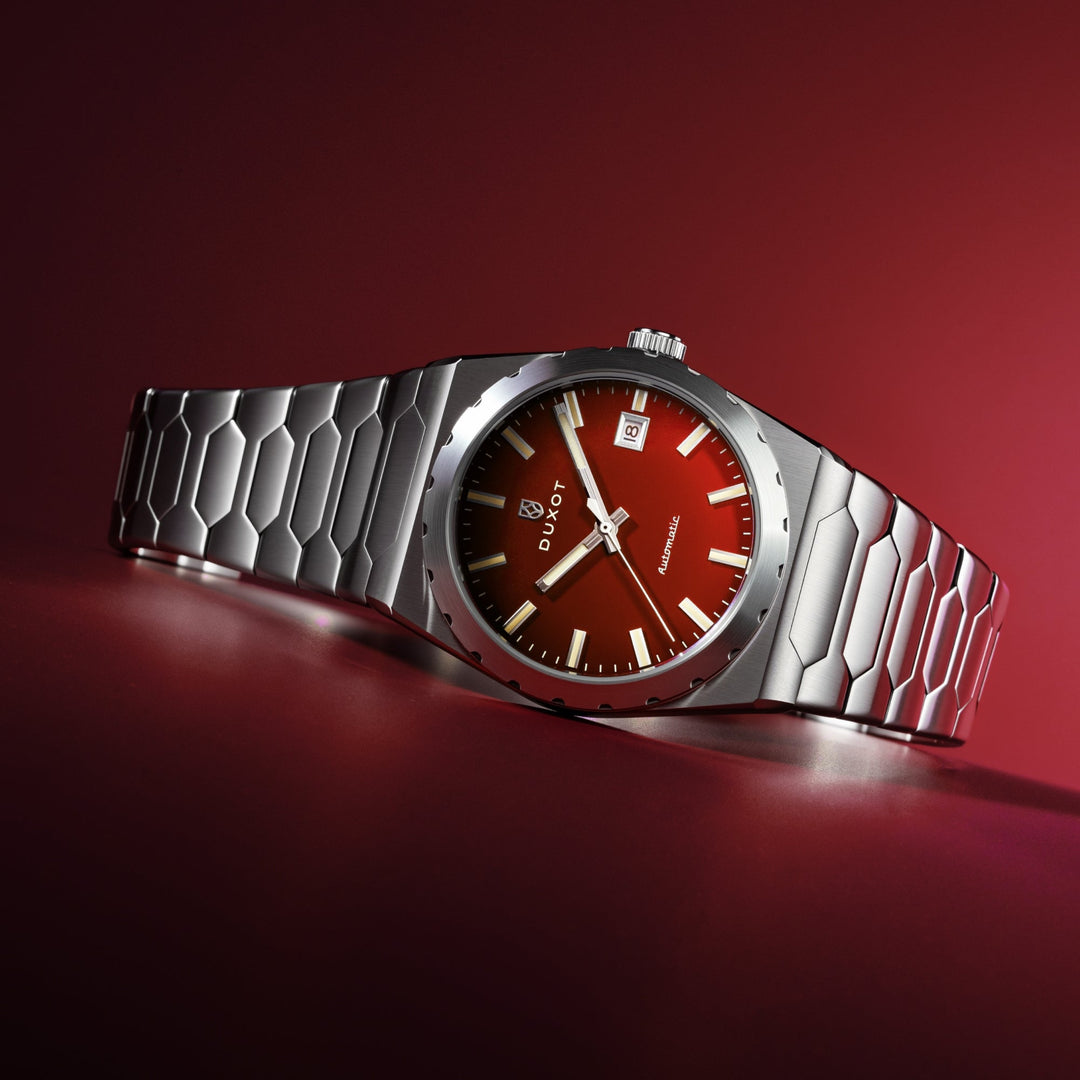 Taranto Automatic Red Dial / Stainless Steel Bracelet Red Dial