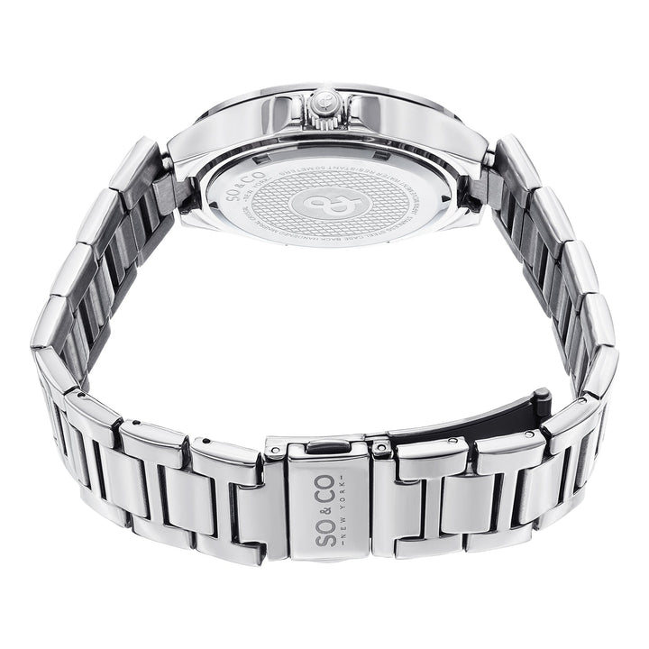 Madison-5019.2 Silver/Stainless Steel | Blue Dial