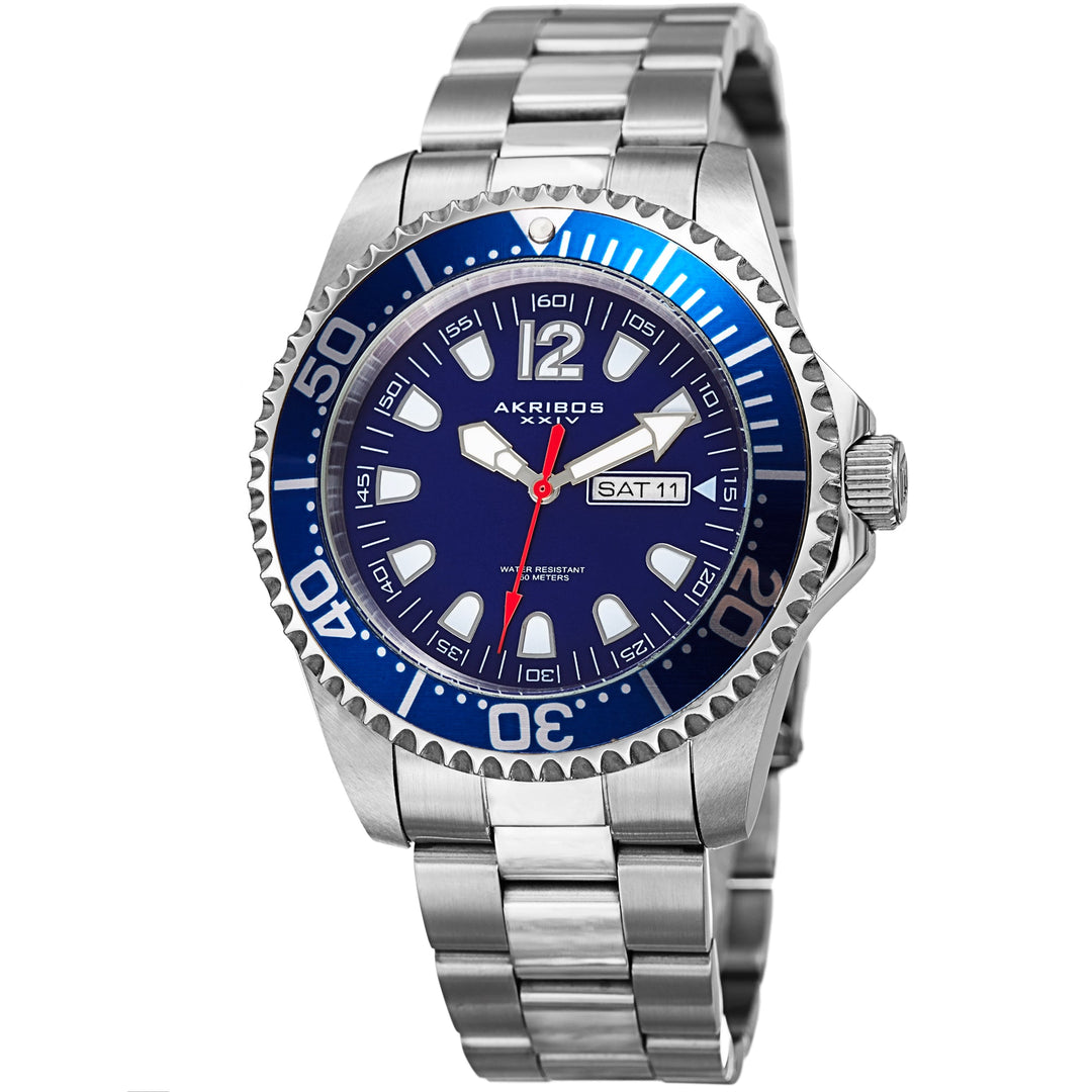 Extremis Silver Tone/Stainless Steel | Blue Dial
