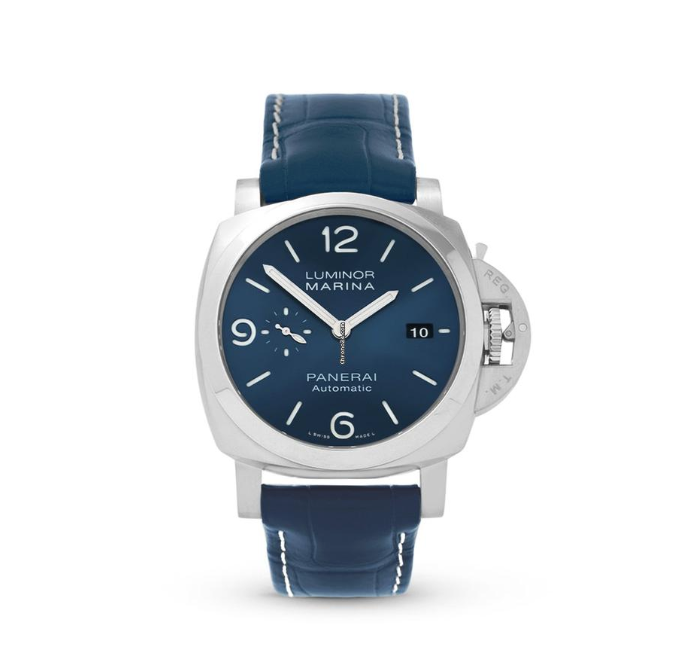 Luminor Marina Blue/Blue Leather Blue Dial