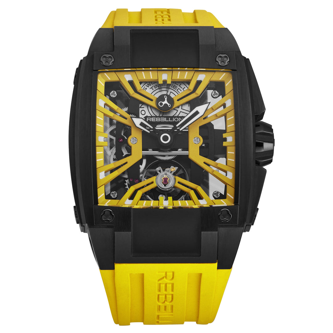 Re-Volt RBREV2H.TB.YW / Yellow Skeletonized | Yellow Skeletonized Dial