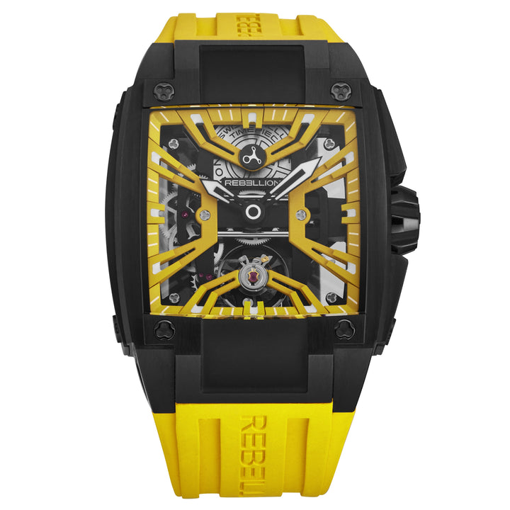 Re-Volt RBREV2H.TB.YW / Yellow Skeletonized | Yellow Skeletonized Dial