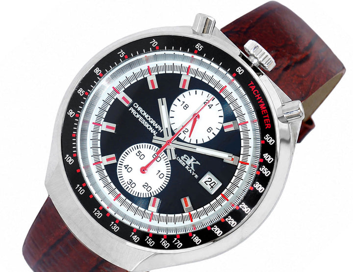 MUSCLE COLLECTION BLACK/ BROWN Black Dial