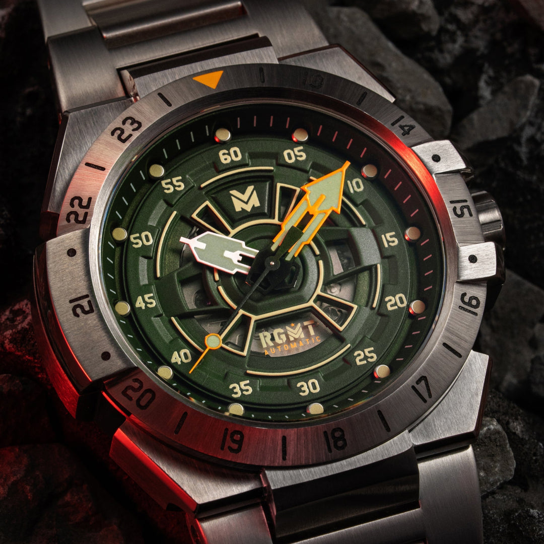 HIMARS AUTOMATIC GREEN / STAINLESS STEEL | Green Dial