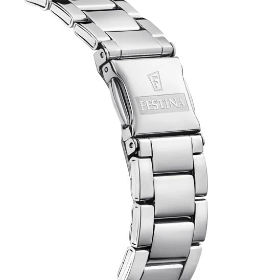 Boyfriend Collection Blue / Stainless Steel Blue Dial