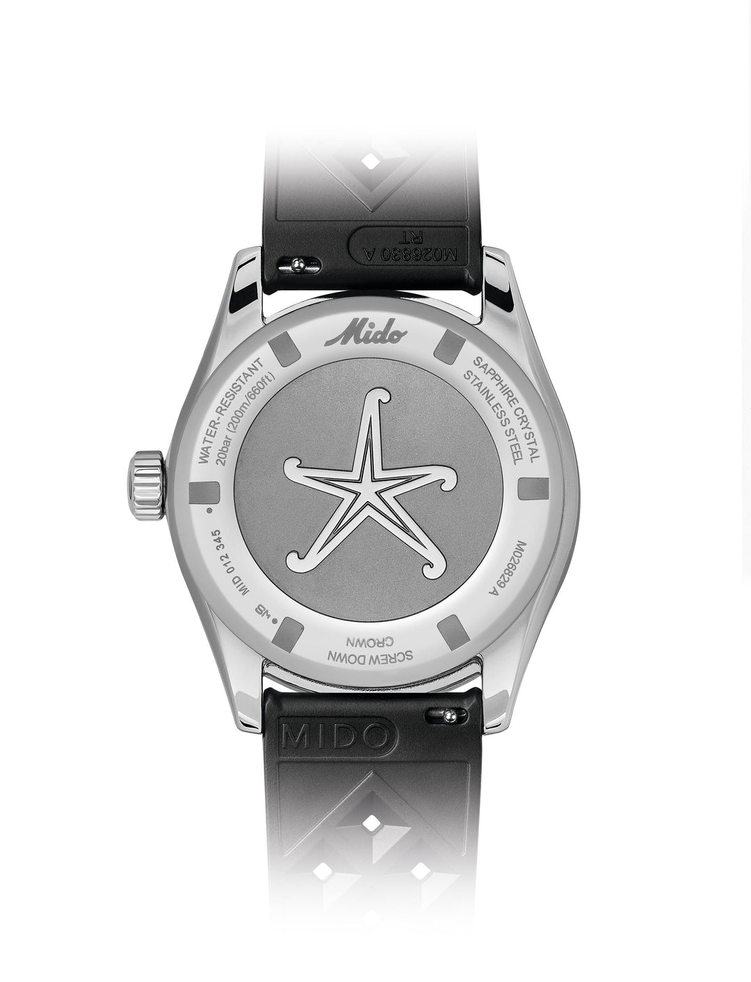 OCEAN STAR DECOMPRESSION WORLDTIMER Black/Rubber | Black Dial