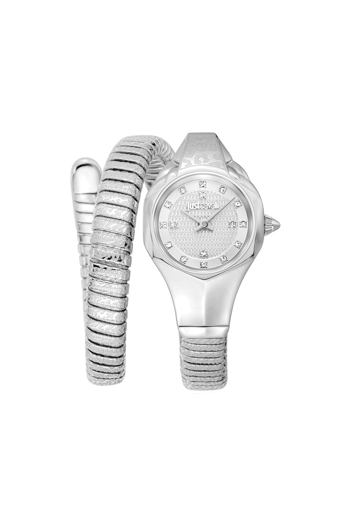 Snake 22mm / Silver / Silver Silver Dial
