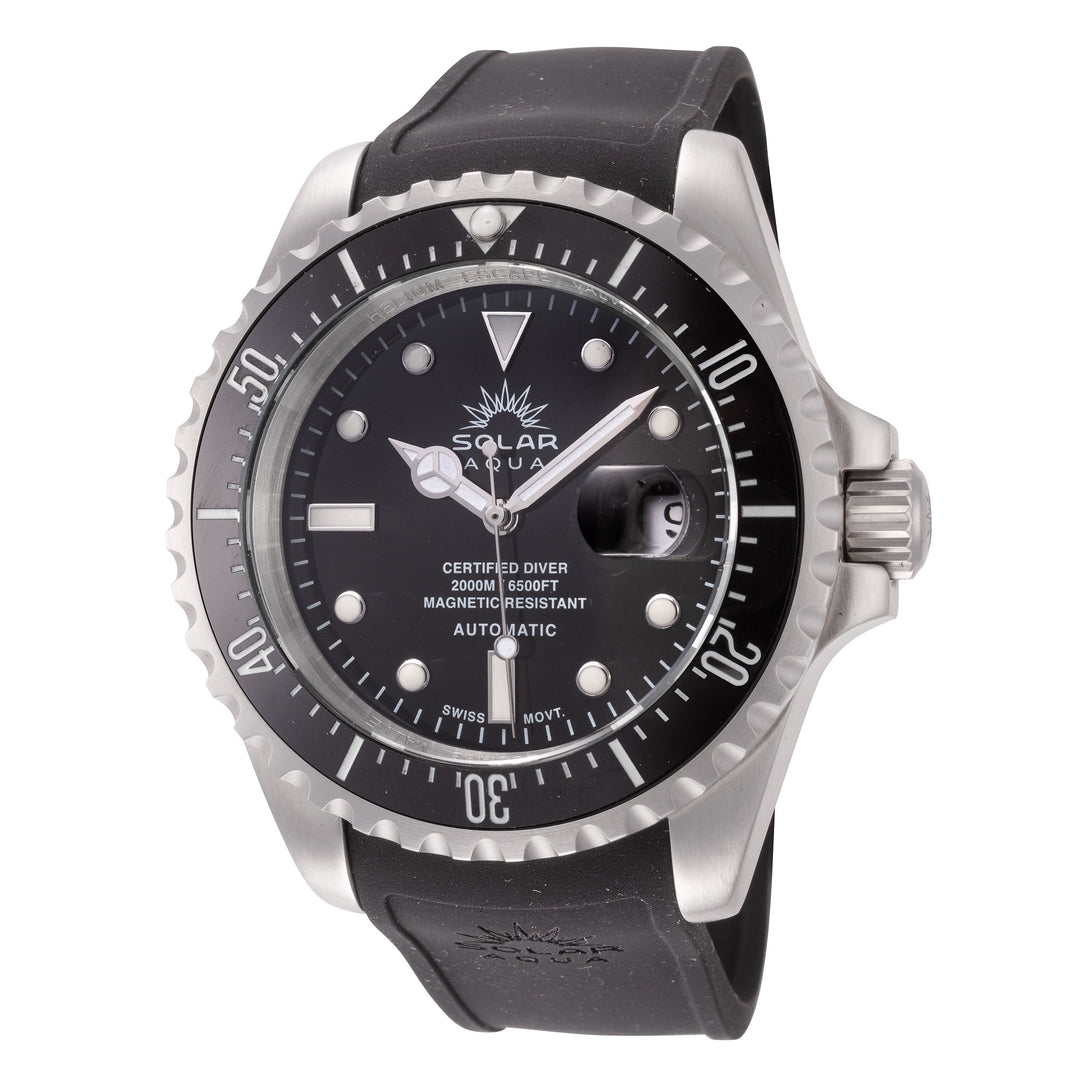 Deep Bay 45mm / Black / Black Black Dial
