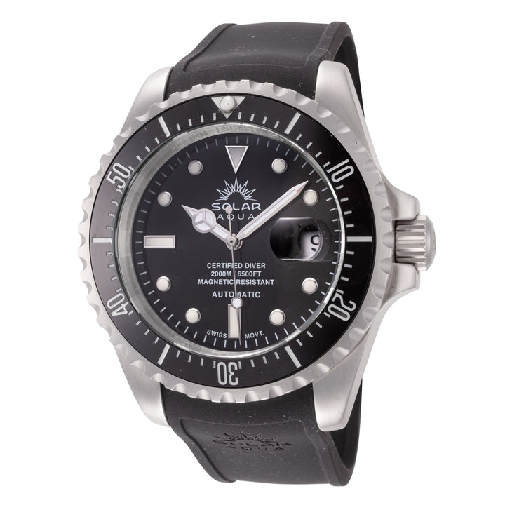 Deep Bay 45mm / Black / Black Black Dial