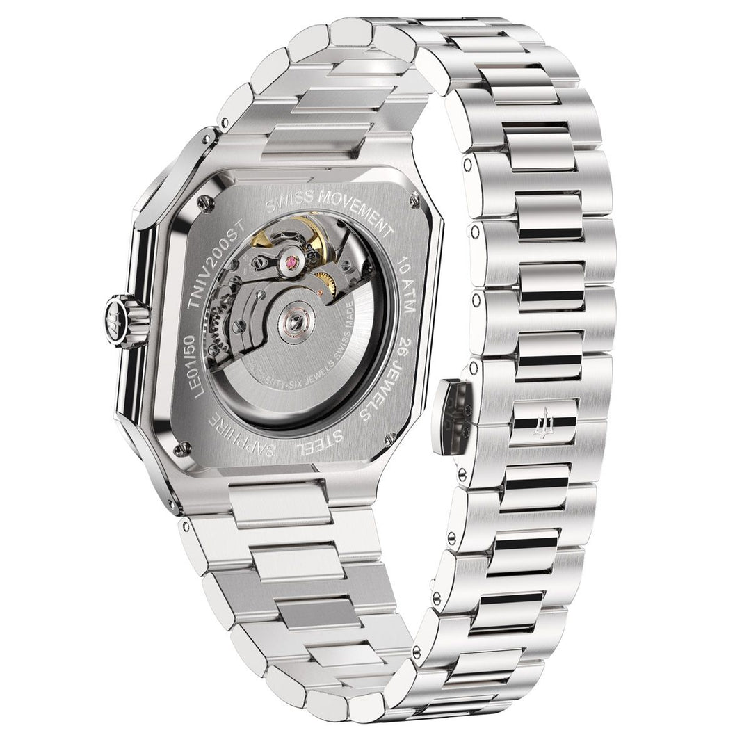 Tenuis Ultra-Thin Swiss Movement Silver Beze | Ivory Dial