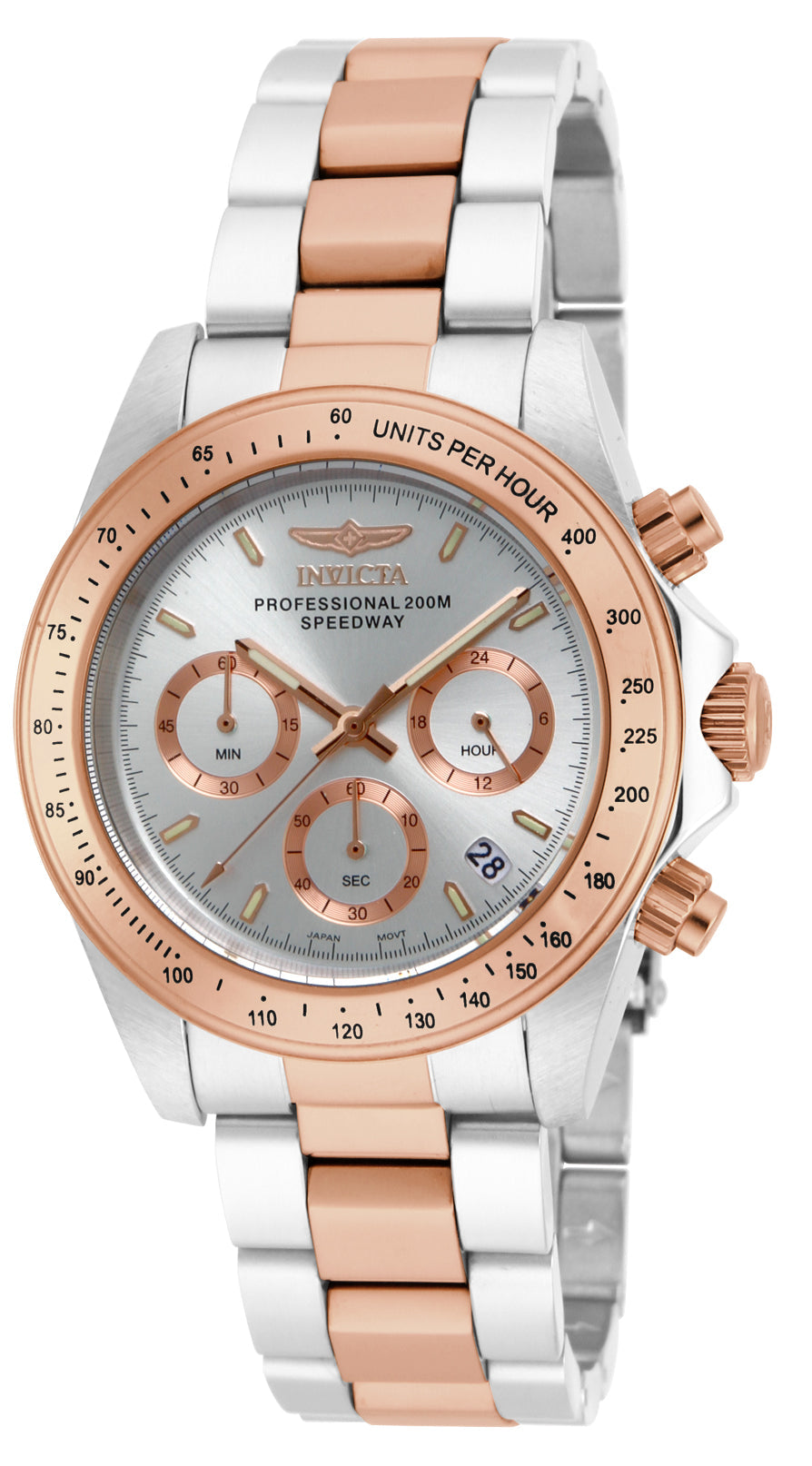 Invicta Speedway Silver Dial