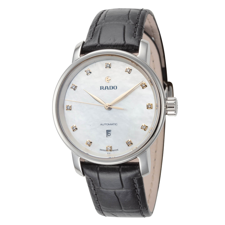 Diamaster 33 mm / White / Black White Dial