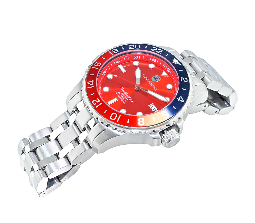 TIME BOLD- X10 RED/BLUE Red Dial