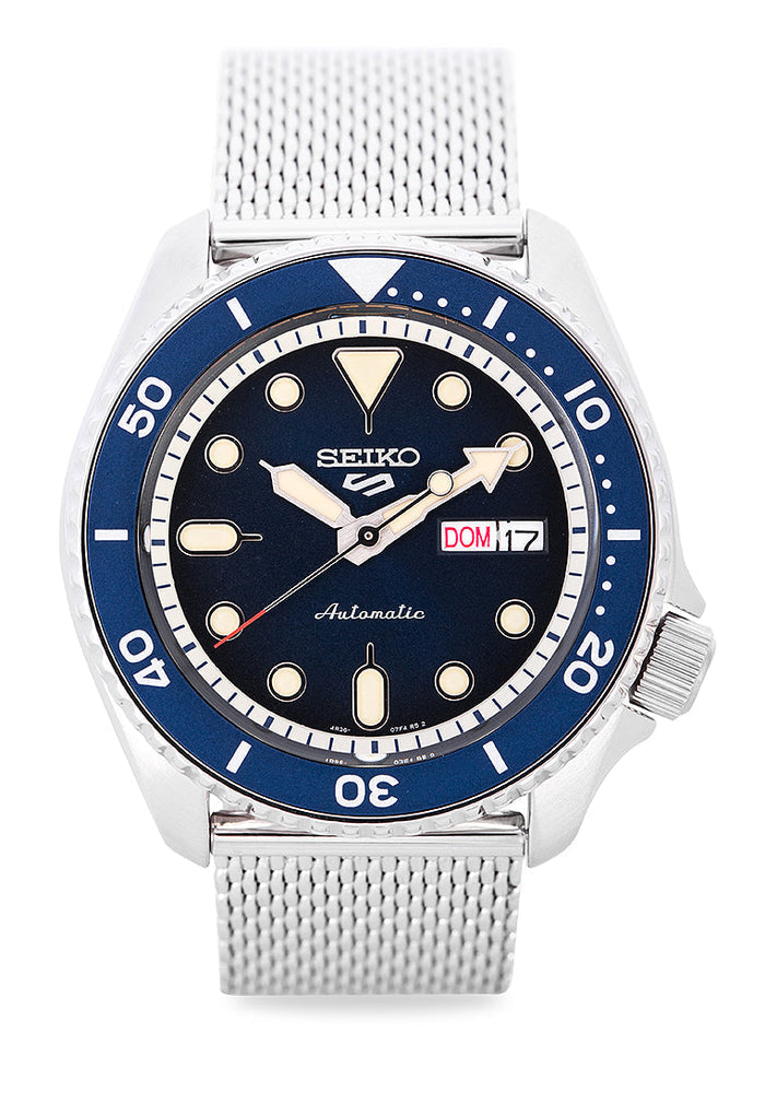 5 Sports SKX Series Blue Dial / Silicone Strap Blue Dial