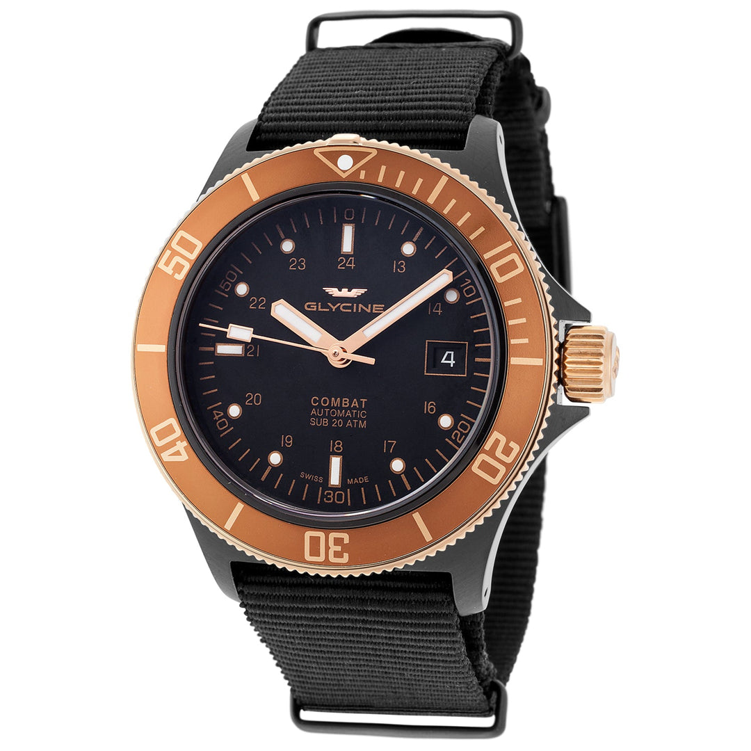 Combat Sub 42mm / Black / Black Black Dial
