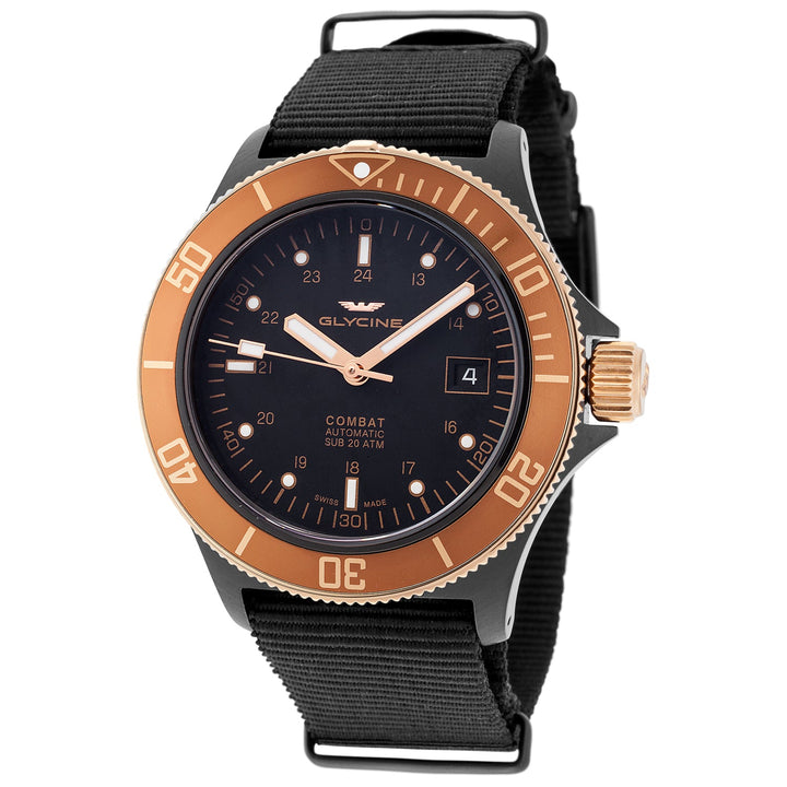 Combat Sub 42mm / Black / Black Black Dial