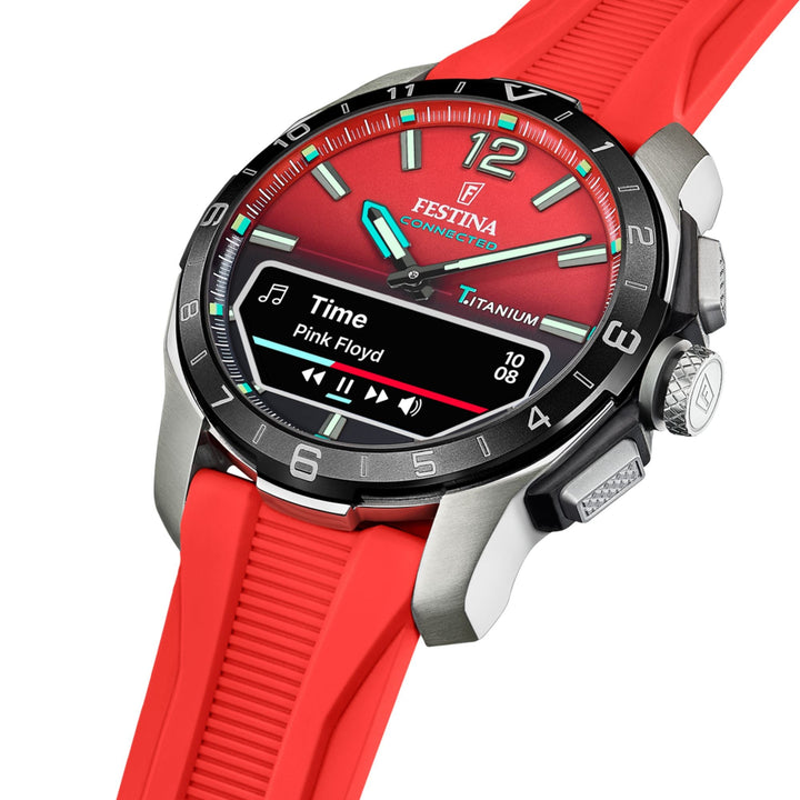 CONNECTED Red / Plastic | Red Dial