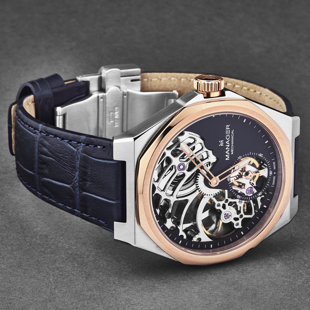 Revolution MAN-RM-03-BL / Blue | Blue Dial
