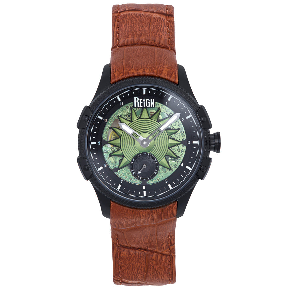 Solstice Automatic Brown/Green | Black Dial