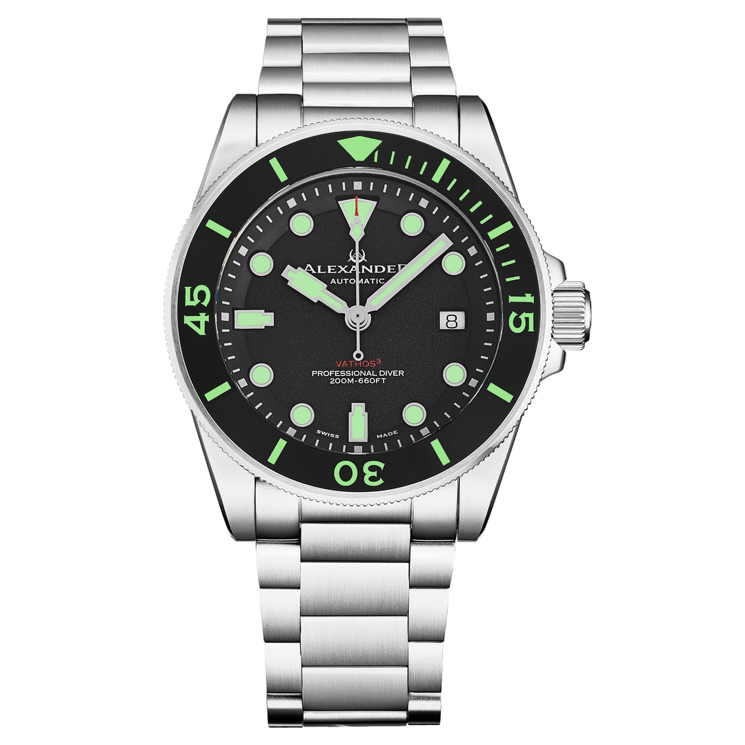 A520-02 | Black Dial