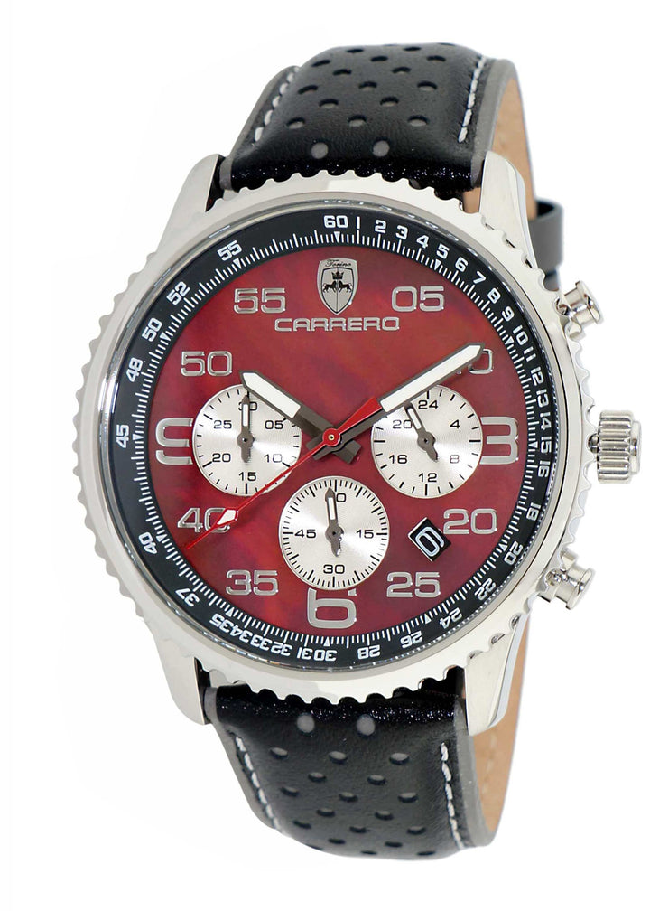Aureum SILVERTONE/BLACK-BROWN Brown Dial