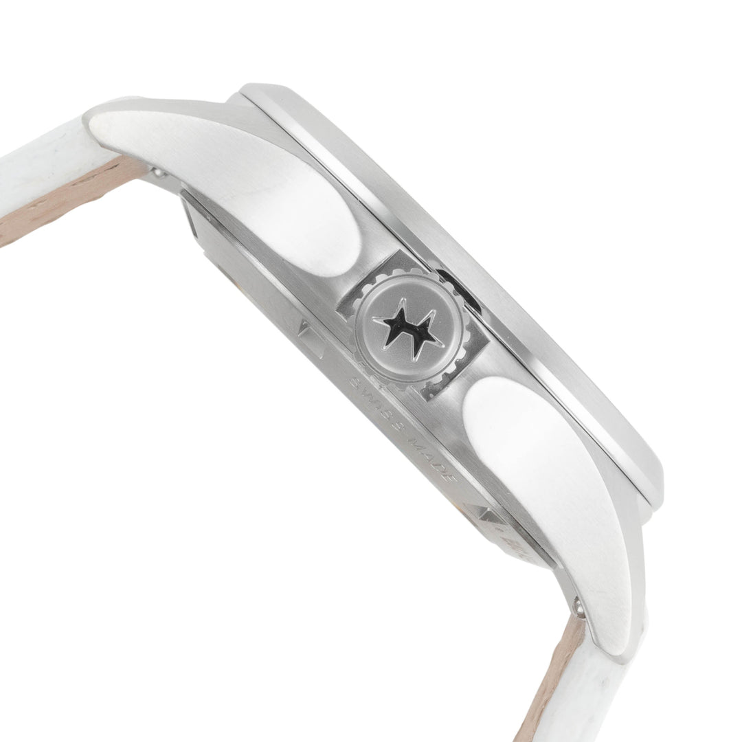 Khaki Navy 36 mm / White / White White Dial