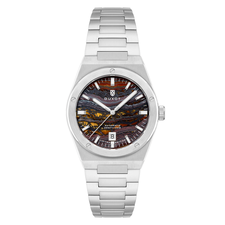 Bastia Automatic Lapidary Limited Edition Brown Dial / Stainless Steel Bracelet 
