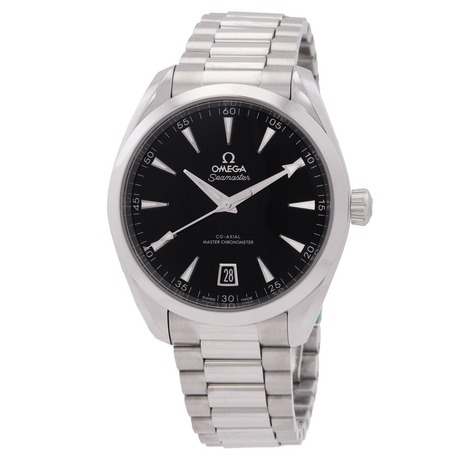 Aqua Terra 150m 41mm / steel on steel | Black Dial