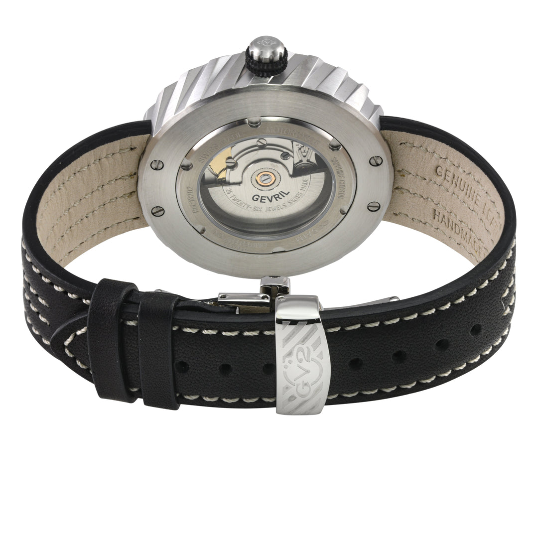 Motorcycle - Sport GV2 Swiss Made Automatic, Green Dial with multi-layers repres