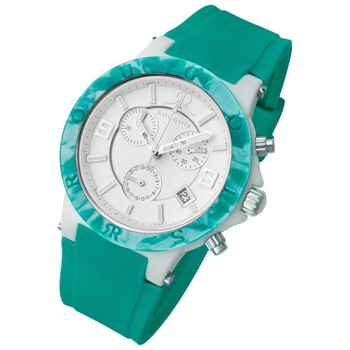 Pop Series ceramic/green | White Dial