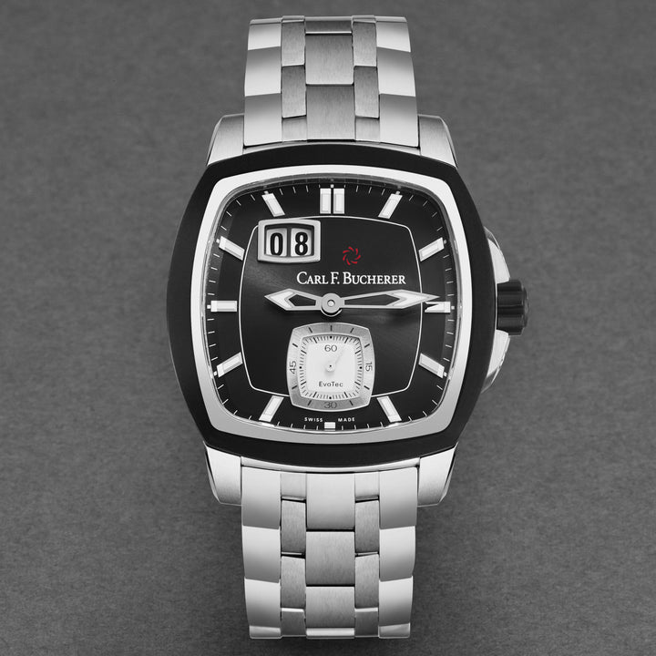 Patravi Black / Stainless Steel Black Dial