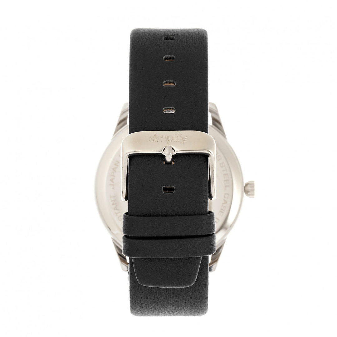 The 6300 Black/White | White Dial